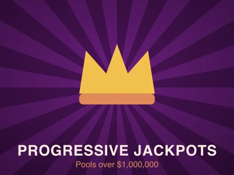 Progressive jackpot games at Cafe Casino